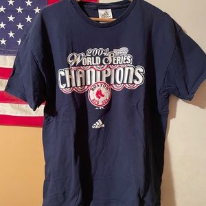 Boston Red Sox World Series 2004 T-Shirt Large